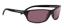Serengeti Pisa Sunglasses Sunglasses - 8273 Shiny Black / Polarized Sedona
