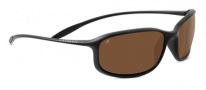 Serengeti Sestriere Sunglasses Sunglasses - 8107 Satin Black / Polarized PhD Drivers