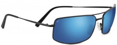 Serengeti Treviso Sunglasses Sunglasses - 8304 Satin Black / Polarized 555nm Blue