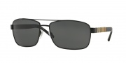 Burberry BE3081 Sunglasses Sunglasses - 100187 Black / Gray