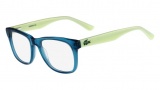 Lacoste L3614 Eyeglasses Eyeglasses - 454 Turquoise