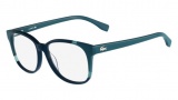 Lacoste L2738 Eyeglasses Eyeglasses - 466 Petroleum