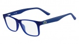 Lacoste L2741 Eyeglasses Eyeglasses - 414 Blue Matte
