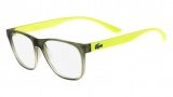 Lacoste L3907 Eyeglasses Eyeglasses - 317 Khaki Matte