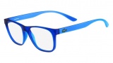 Lacoste L3907 Eyeglasses Eyeglasses - 421 Blue Matte