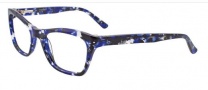 Easyclip EC352 Eyeglasses Eyeglasses - 50 Crystal / Royal Blue / Black / Grey Clip