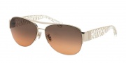 Coach HC7042 Sunglasses Addison Sunglasses - 917895 Gold/Crystal Gold / Grey Orange Gradient