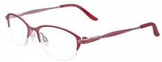 Easyclip EC343 Eyeglasses Eyeglasses - 30 Satin Burgundy / Light Pink /  Grey Clip