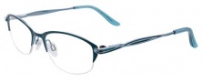 Easyclip EC343 Eyeglasses Eyeglasses - 60 Satin Teal / Grey Clip