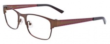 Easyclip EC335 Eyeglasses Eyeglasses - 10 Satin Brown / Brown Clip