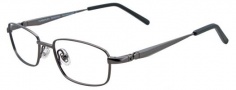 Easyclip EC332 Eyeglasses Eyeglasses - 20 Satin Steel / Grey Clip