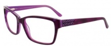 Easyclip EC325 Eyeglasses Eyeglasses - 80 Marbled Purple / Grey Clip