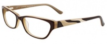 Easyclip EC324 Eyeglasses Eyeglasses - 10 Dark Brown / Brown Clip