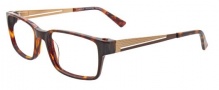 Easyclip EC318 Eyeglasses Eyeglasses - 10 Marbled Brown / Brown Clip