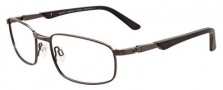 Easyclip EC316 Eyeglasses Eyeglasses - 20 Satin Dark Grey / Grey Clip