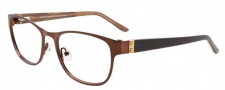 Easyclip EC314 Eyeglasses Eyeglasses - 10 Satin Brown / Brown Clip