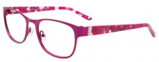 Easyclip EC314 Eyeglasses Eyeglasses - 30 Satin Fuschia / Grey Clip
