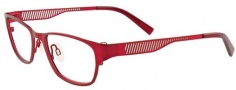 Easyclip EC310 Eyeglasses Eyeglasses - 30 Matte Red / Grey Clip