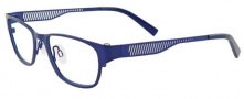 Easyclip EC310 Eyeglasses Eyeglasses - 50 Matte Royal Blue / Grey Clip