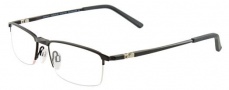 Easyclip EC299 Eyeglasses Eyeglasses - 90 Satin Black / Brown Clip