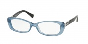 Coach HC6063 Eyeglasses Elizabeth Eyeglasses - 5259 Milky Blue/Black