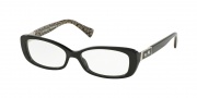 Coach HC6063 Eyeglasses Elizabeth Eyeglasses - 5261 Black/Black Military Sig c