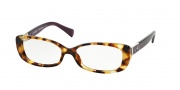 Coach HC6063 Eyeglasses Elizabeth Eyeglasses - 5273 Spotty Tort/Purple