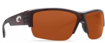 Costa Del Mar Hatch Sunglasses Tortoise Frame Sunglasses - Tortoise / Copper 580P