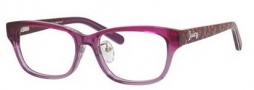 Juicy Couture Juicy 921/F Eyeglasses Eyeglasses - 0JER Burgundy Plum Crystal