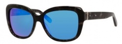 Bobbi Brown The Joan/S Sunglasses Sunglasses - 01V0 Dark Gray Tortoise (Y3 gray/blue mirror lens)