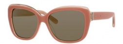 Bobbi Brown The Joan/S Sunglasses Sunglasses - 01U4 Shell Pink (RF smoke/bronze mirror lens)