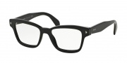 Prada PR 10SV Eyeglasses Eyeglasses - 1AB1O1 Black