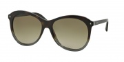 Prada PR 13RS Sunglasses Journal Sunglasses - TKT1X1 Grey Havana Gradient / Brown Gradient