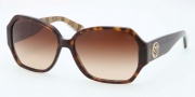 Coach HC8062 Sunglasses Melissa Sunglasses - 512013 Dark Tortoise / Brown Gradient