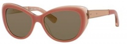 Bobbi Brown The Anna/S Sunglasses Sunglasses - 01U4 Shell Pink (RF smoke/bronze mi lens)