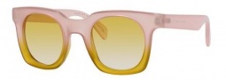 Marc by Marc Jacobs 474/S Sunglasses Sunglasses - 0GVZ Pink Yellow Yellow (SV yellow gradient lens)