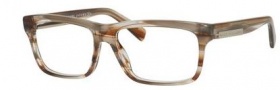 Marc by Marc Jacobs MMJ 619 Eyeglasses Eyeglasses - 0KVI Brown Striped