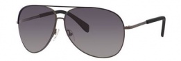 Marc by Marc Jacobs MMJ 484/S Sunglasses Sunglasses - 0LNT Black Ruthenium (WJ gradient shaded polarized lens)