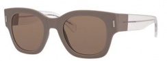 Marc by Marc Jacobs MMJ 469/S Sunglasses Sunglasses - 0B1D Mud Crystal (CO red brown lens)