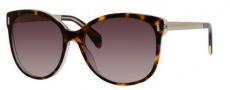 Marc by Marc Jacobs MMJ 464/S Sunglasses Sunglasses - 0A50 Havana Crystal Gold Havana (HA brown gradient lens)