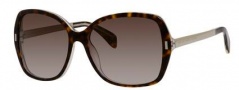 Marc by Marc Jacobs MMJ 462/S Sunglasses Sunglasses - 0A50 Havana Crystal Gold (HA brown gradient lens)