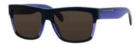 Marc by Marc Jacobs MMJ 456/S Sunglasses Sunglasses - 0B0G Blue Transparent Blue (X1 brown lens)