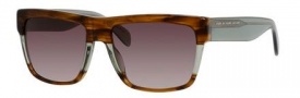 Marc by Marc Jacobs MMJ 456/S Sunglasses Sunglasses - 0B0I Havana Green (HA brown gradient lens)