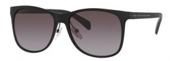 Marc by Marc Jacobs MMJ 452/S Sunglasses Sunglasses - 0AIF Crystal Black (N6 gray gradient lens)