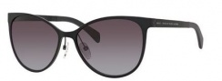 Marc by Marc Jacobs MMJ 451/S Sunglasses Sunglasses - 0AIF Crystal Black (N6 gray gradient lens)