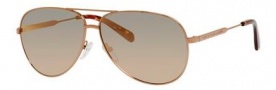 Marc by Marc Jacobs MMJ 444/S Sunglasses Sunglasses - 0DDB Gold Copper (0J gray rose gold lens)