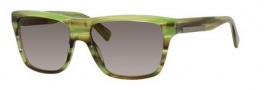 Marc by Marc Jacobs MMJ 441/S Sunglasses Sunglasses - 0KVO Striped Green (EU gray gradient lens)