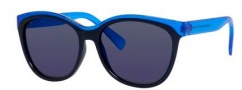 Marc by Marc Jacobs MMJ 439/S Sunglasses Sunglasses - 0MEC Blue Blue (XT blue sky miror lens)