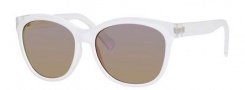 Marc by Marc Jacobs MMJ 439/S Sunglasses Sunglasses - 0MDU Crystal White (E2 green photocro lens)