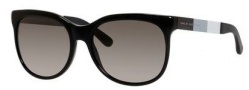 Marc by Marc Jacobs MMJ 409/S Sunglasses Sunglasses - 06WH Black (EU gray gradient lens)